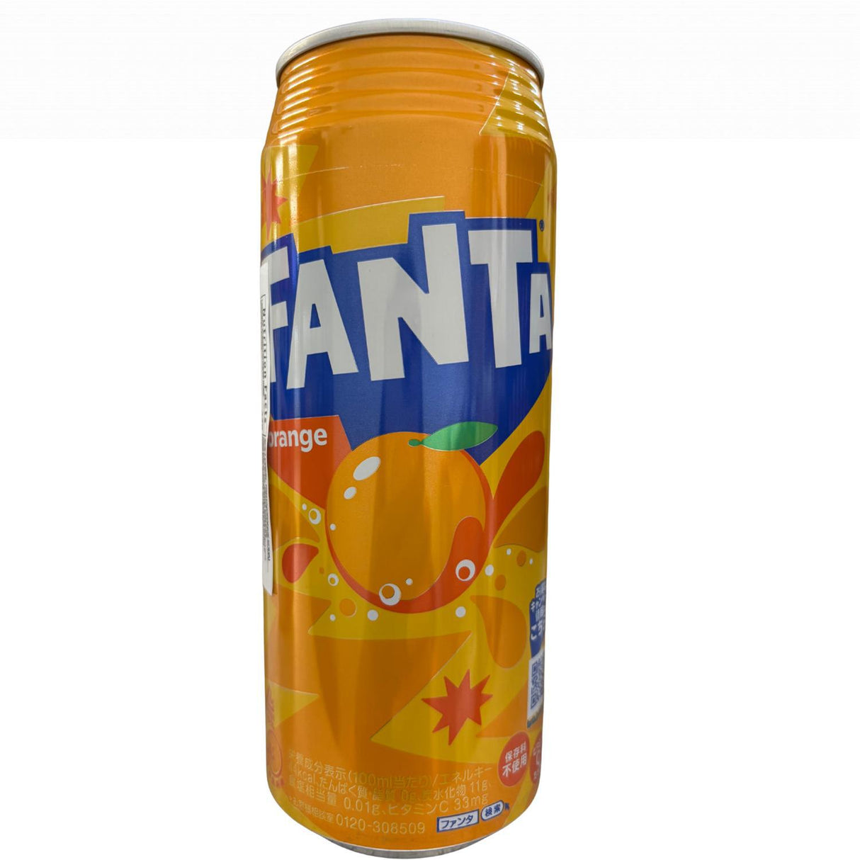 COCA COLA FANTA ORANGE SODA CAN 500ML/16.90FL OZ