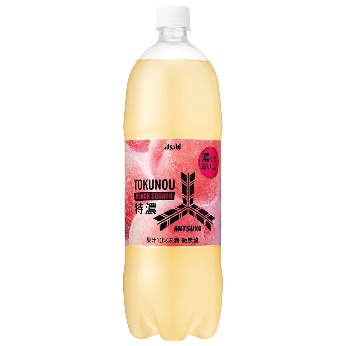 EXPIRING ON 5/13/2024 MITSUYA TOKUNO PEACH SQUASH 50FLOZ/1.5L