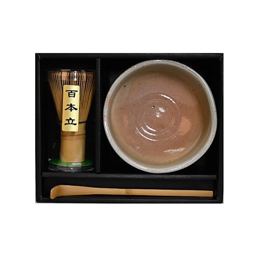 SAKURA MATCHA BOWL W/BAMBOO WHISK AND SCOOP