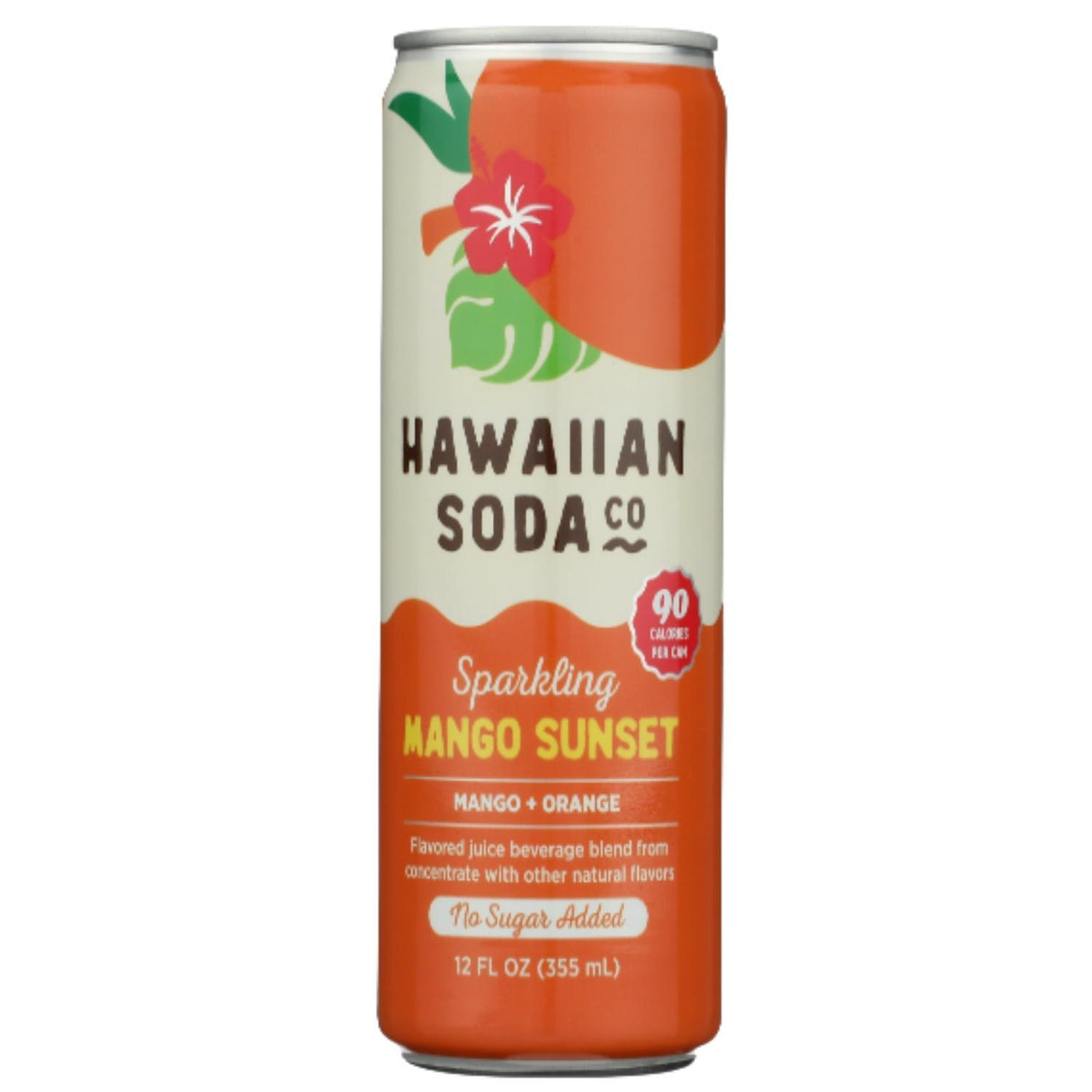 HAWAIIAN SODA MANGO SUNSET12FLOZ / 355ML