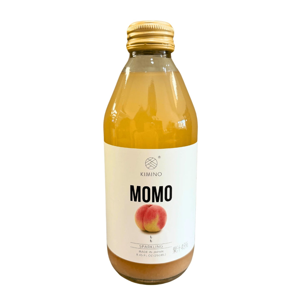 KIMINO SPARKLING MOMO JUICE 8.45FL OZ/250ML
