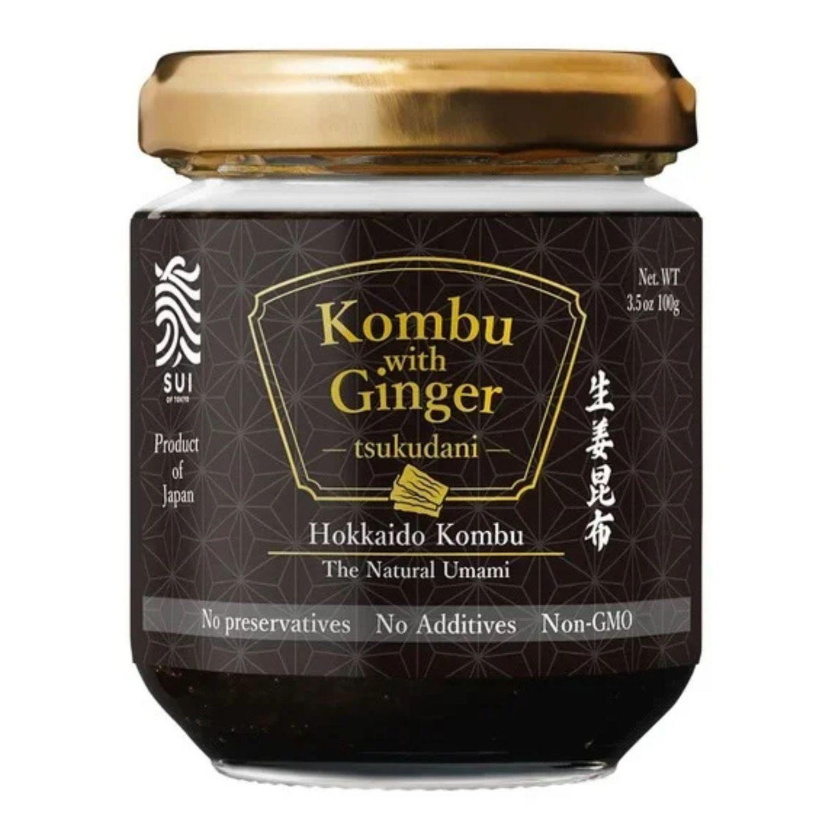 SUI KOMBU & GINGER TSUKUDANI 3.5Z/100G