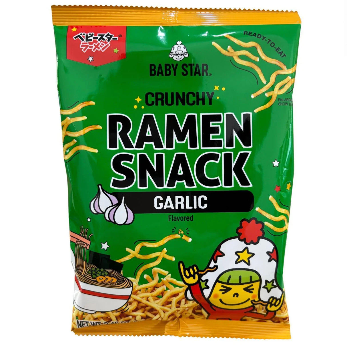 BABY STAR TINY GARLIC 2.46OZ/70G - GOHAN Market