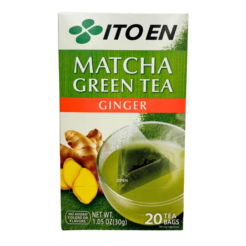 ITOEN MATCHA GREEN TEA GINGER