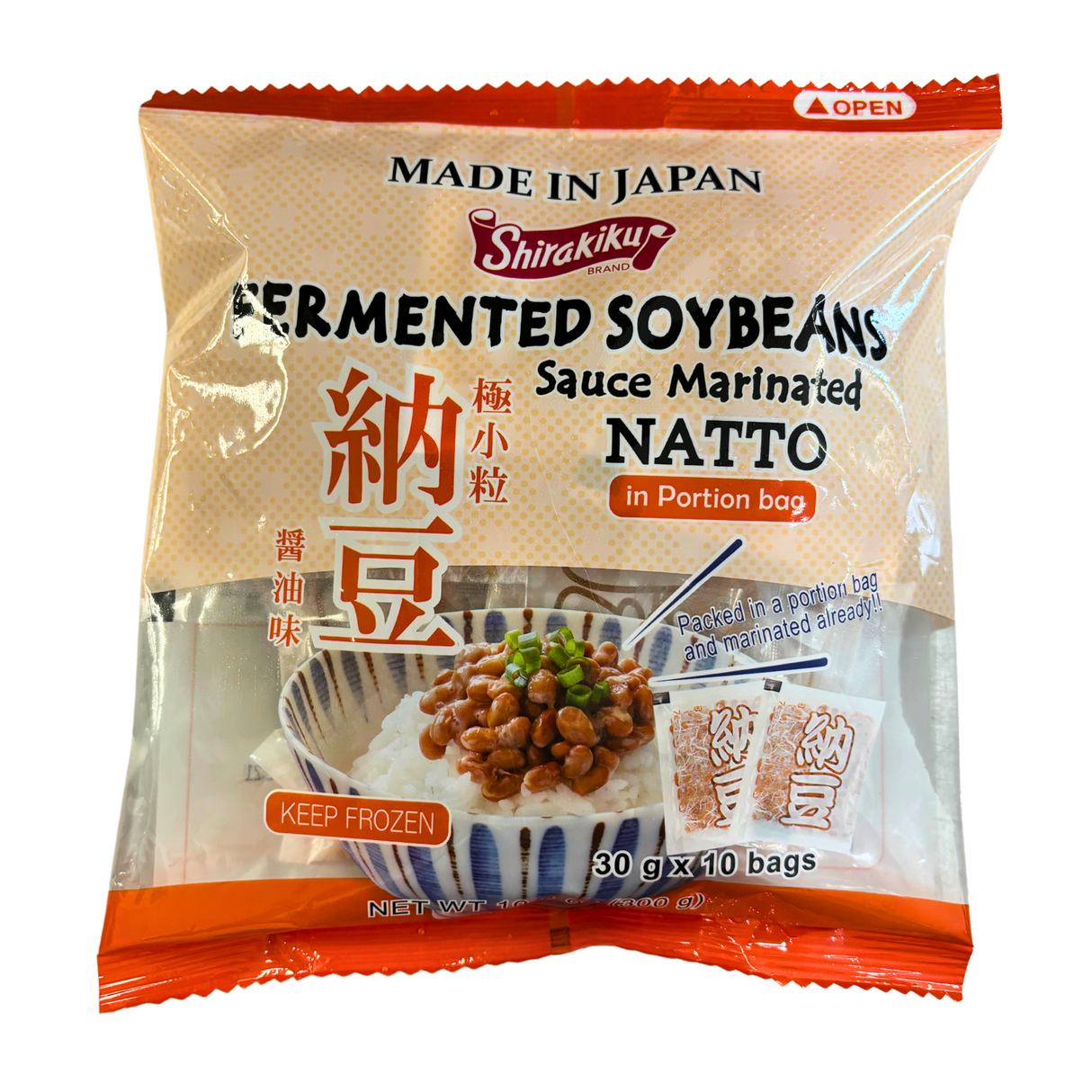 NATTO IN PORTION BAG SK 10.5OZ/300G