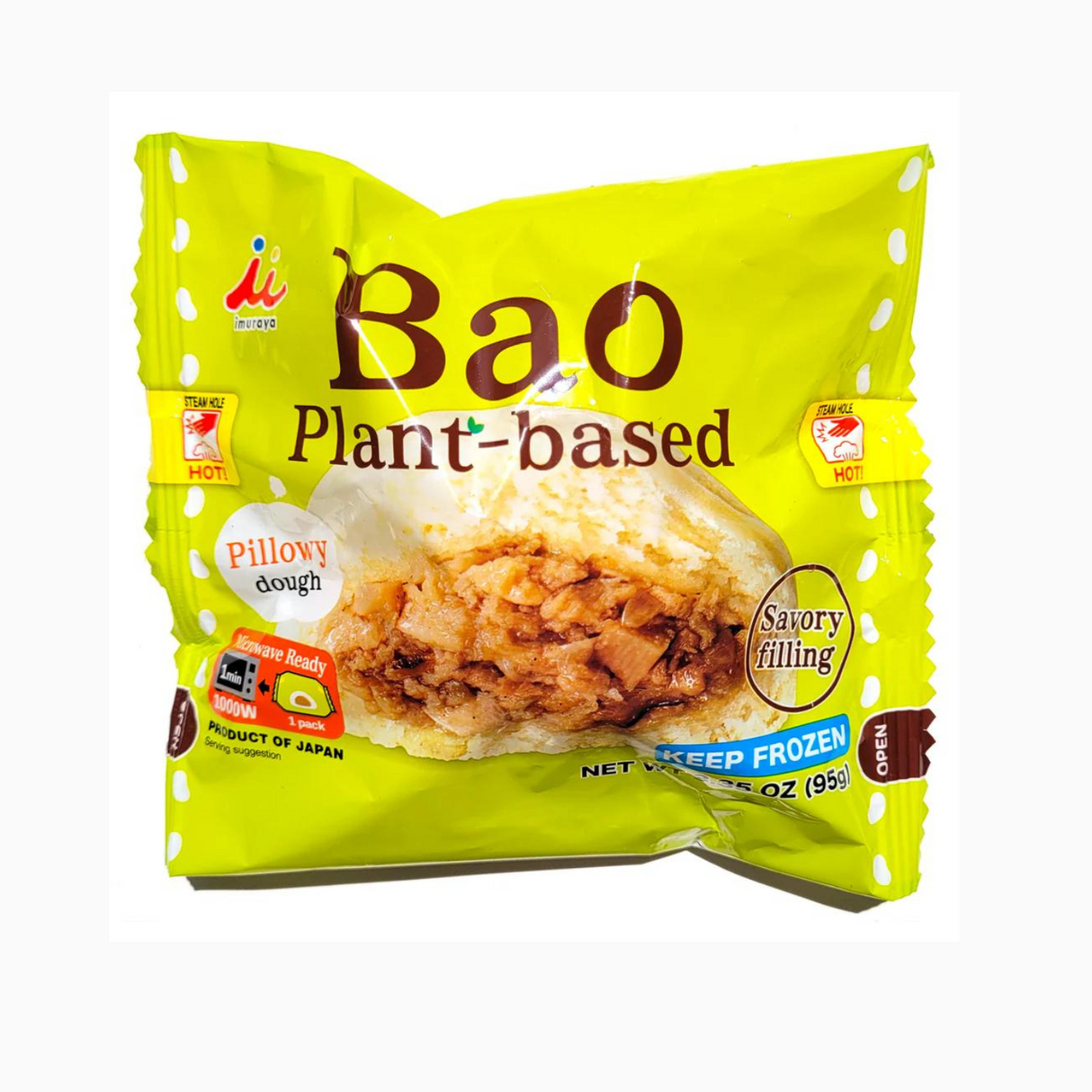 IMURAYA PLANT BASED BAO 3.35OZ/95G