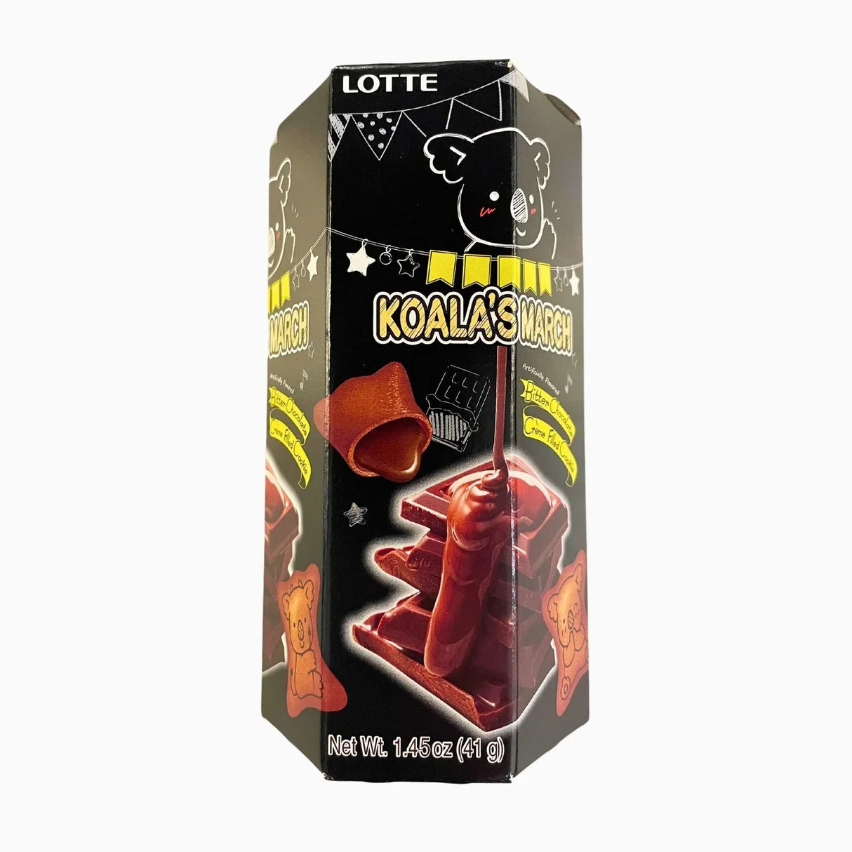 LOTTE KOALA'S MARCH BITTER CHOCOLATE 1.45OZ/41G - GOHAN Market