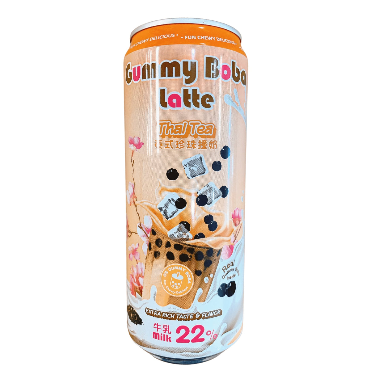 GUMMY BOBA LATTE THAI TEA
