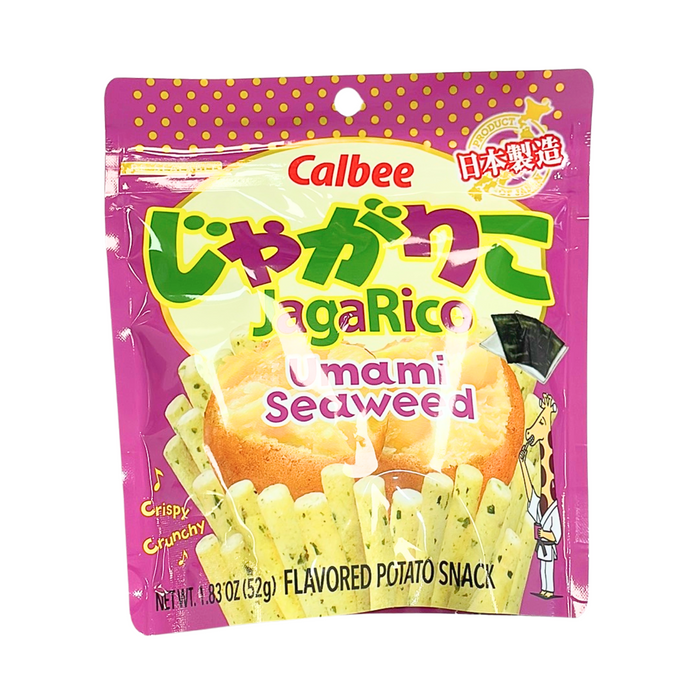 Calbee JagaRico Umami Seaweed Flavored Potato Snack 1.83oz/52g