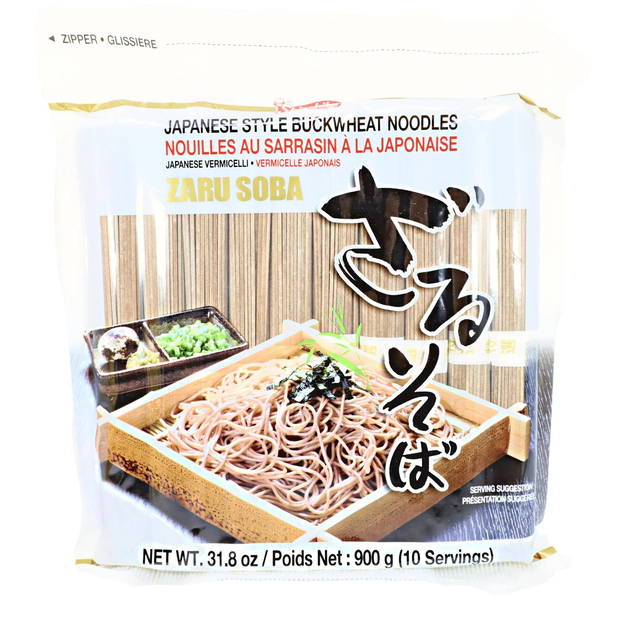 SHIRAKIKU ZARU SOBA BUCKWHEAT NOODLE 31.8OZ/900G