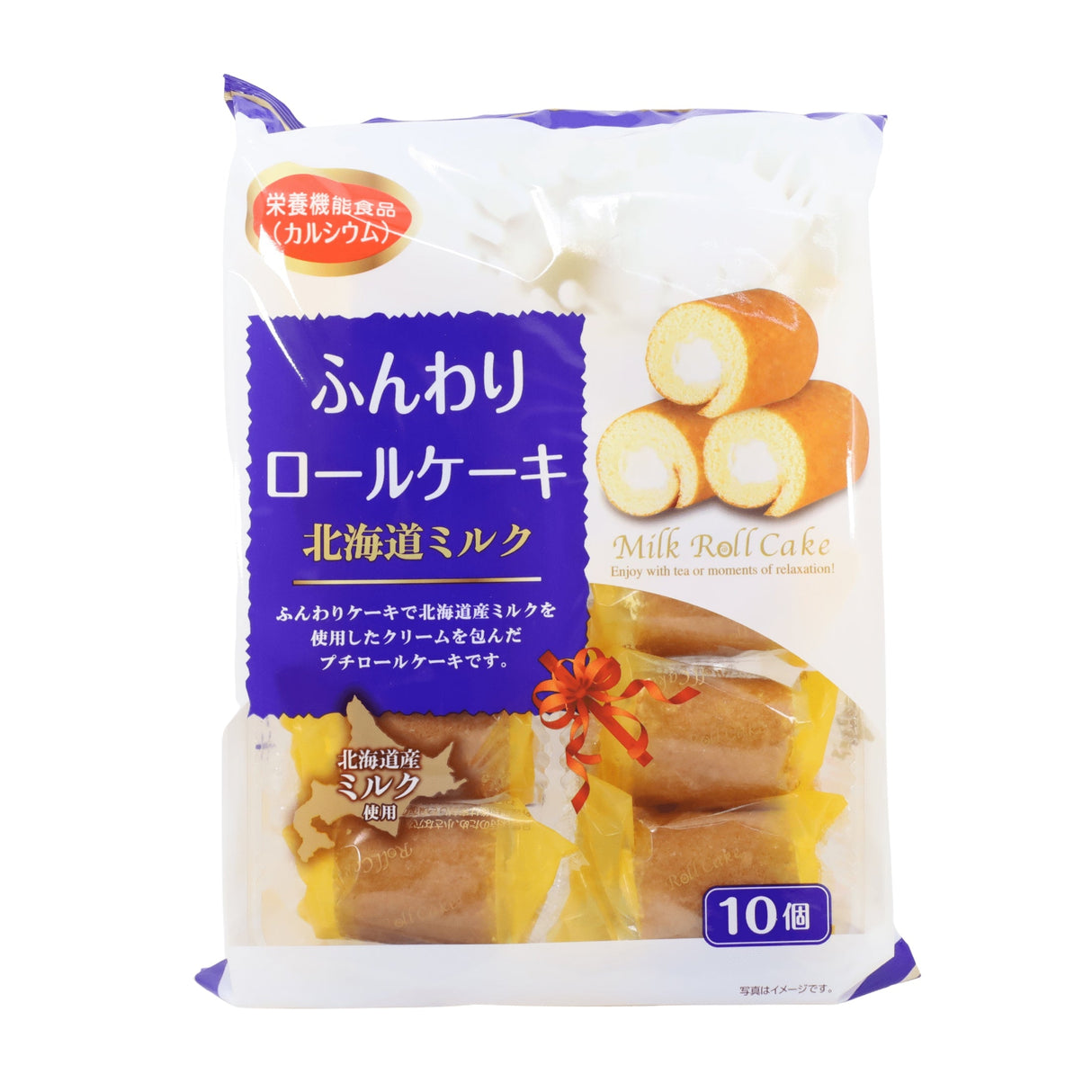YAMAUCHI ROLLED CAKE HOKKAIDO MILK WHEAT CAKE 6.0OZ/170G