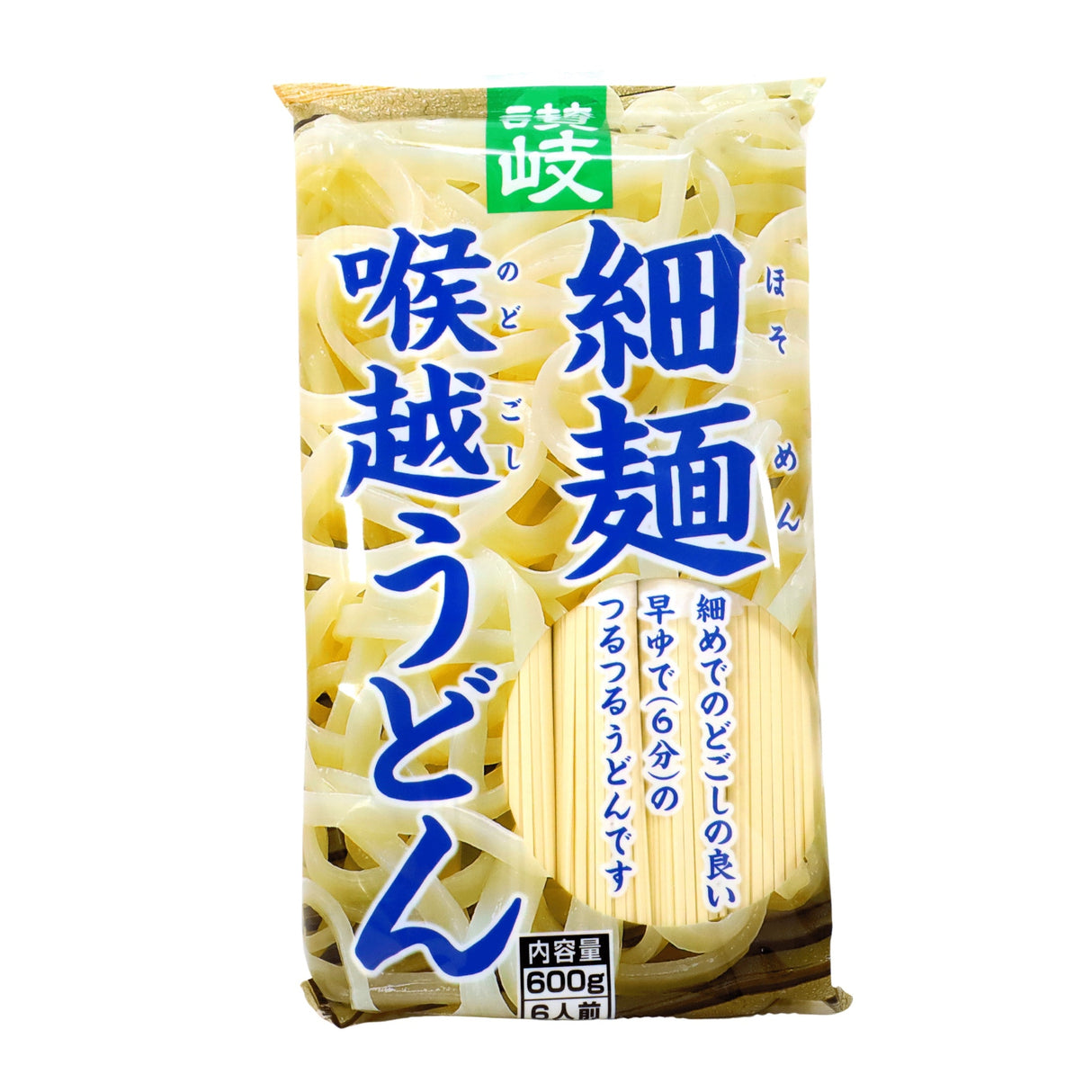 HOSOMEN NODOGOSHI UDON 21.16OZ/600G