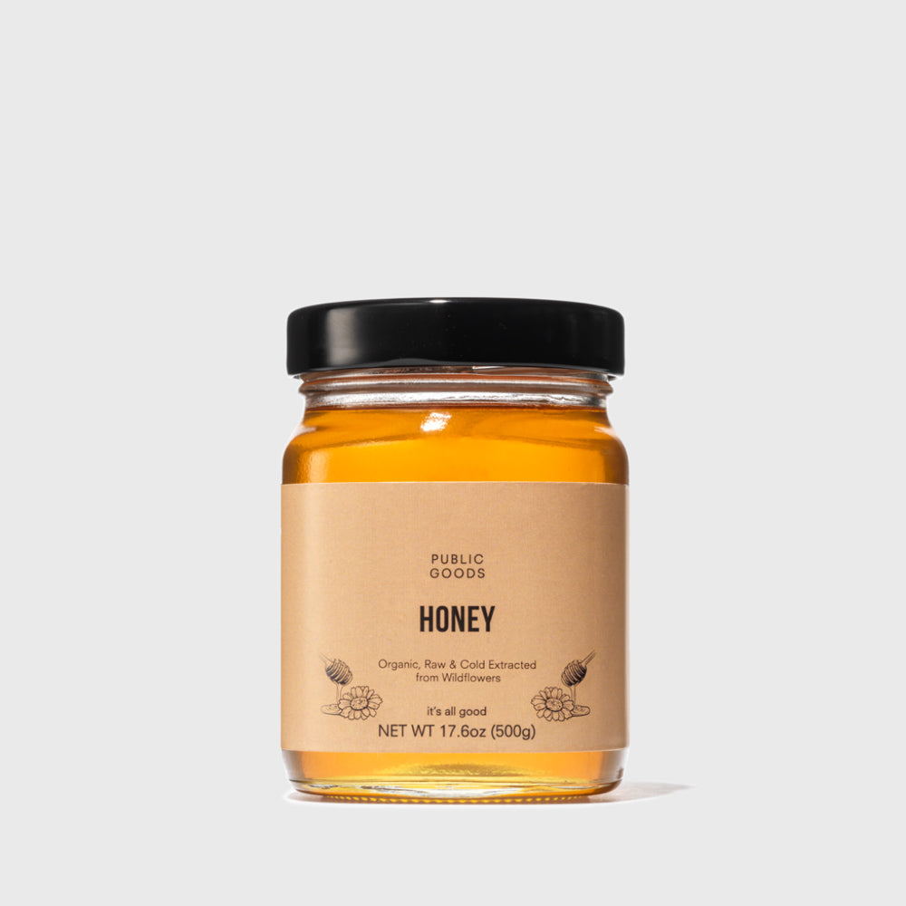 Organic Wildflower Raw Honey