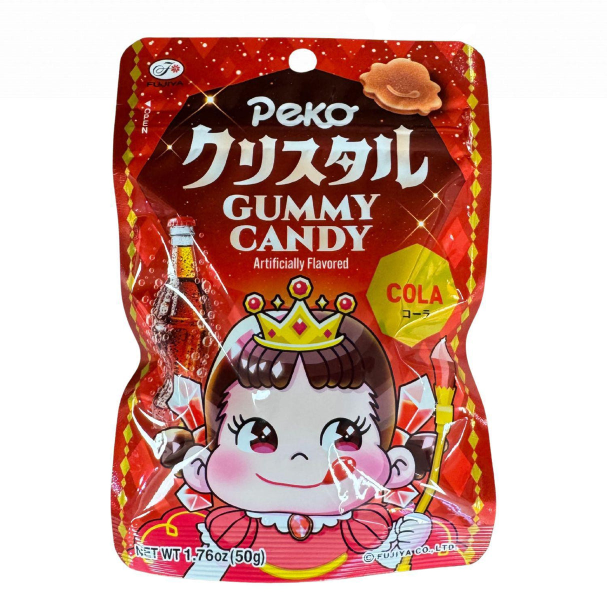 FUJIYA PEKO CRYSTAL COLA 1.76OZ/50G
