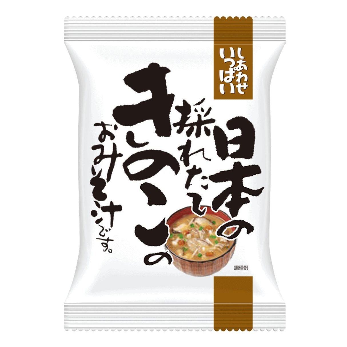 SHIAWASE MISO SOUP KONOKO MUSHROOM 3.6OZ/10.4G