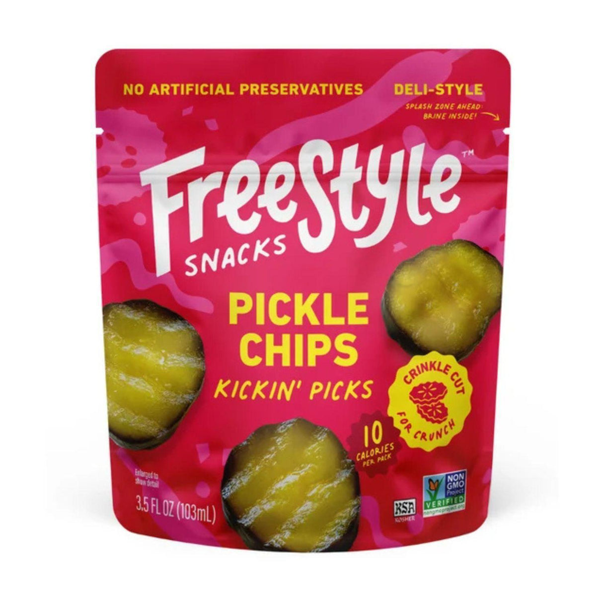 Spicy Dill Pickle Chips 3.5oz
