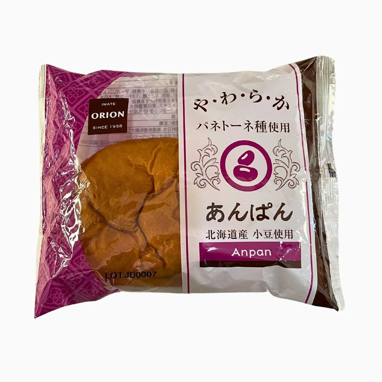 ORION AN PAN RED BEAN BREAD 3.1OZ/90G - GOHAN Market