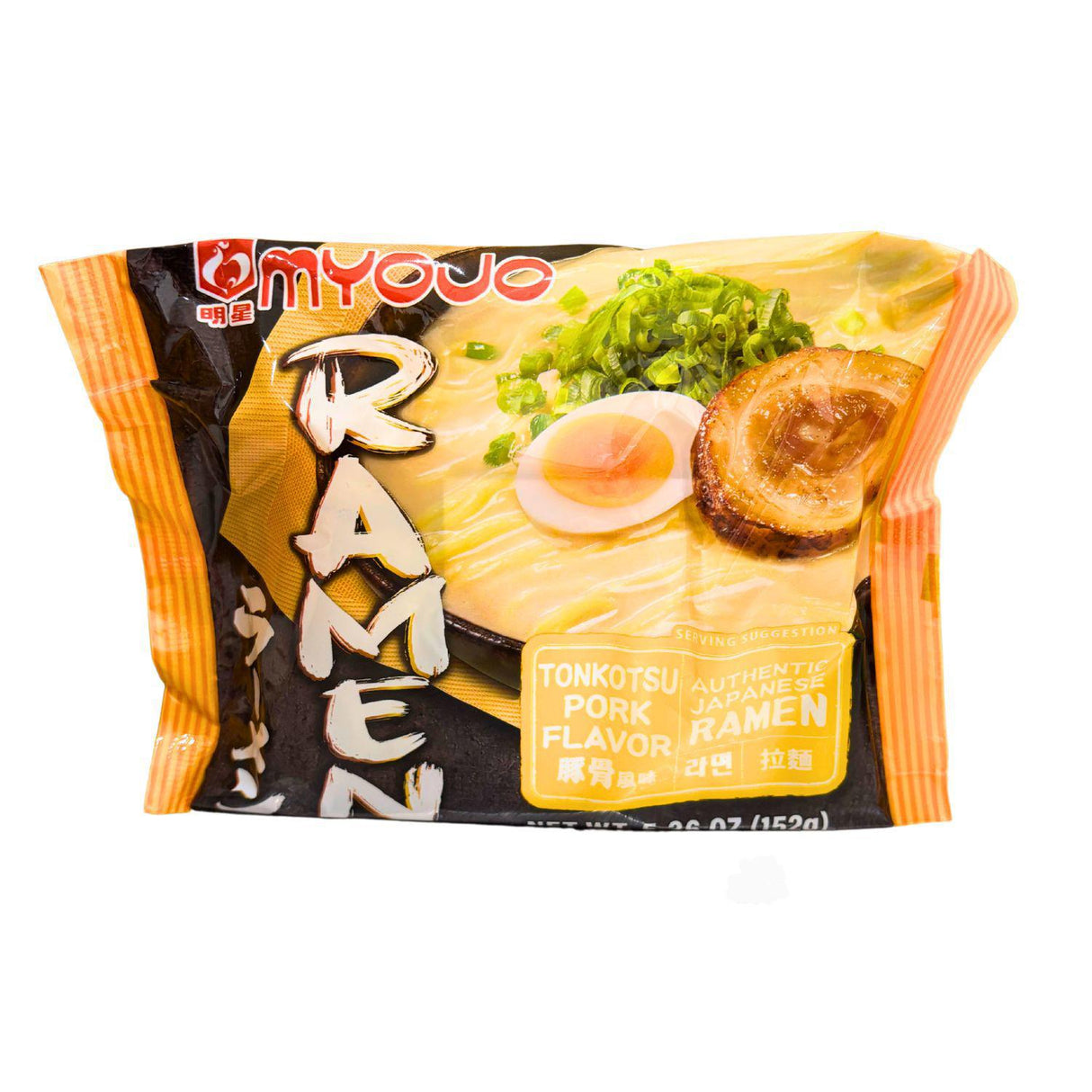 MYOJO TONKOTSU RAMEN BAG 5.36 OZ/152G