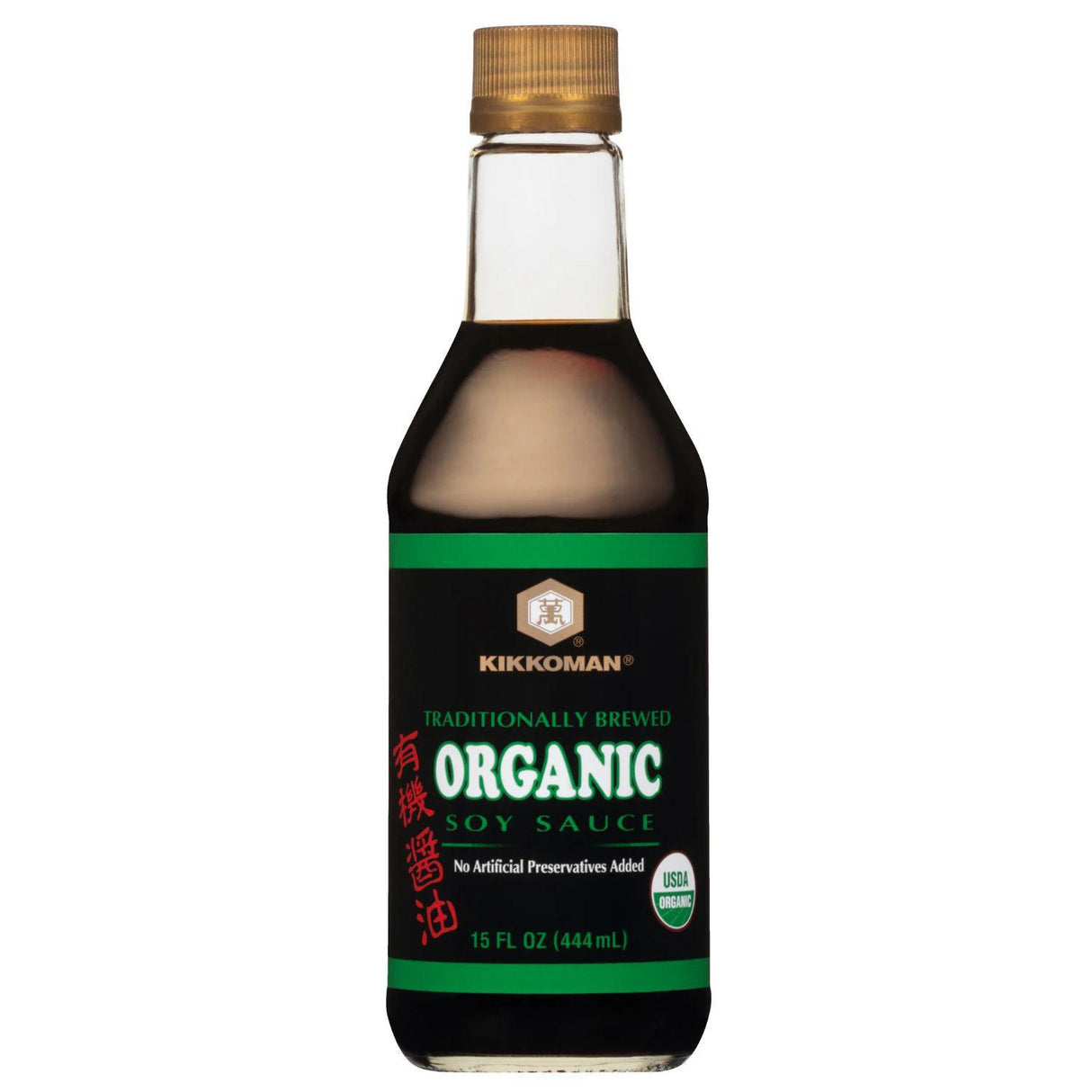 KKM ORGANIC SOY SAUCE 15FLOZ/444ML