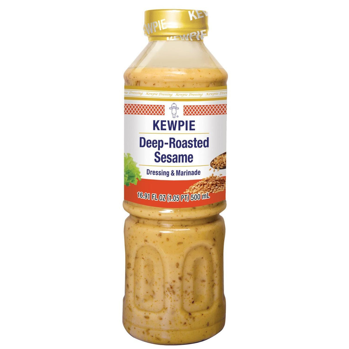 KEWPIE DEEP-ROASTED GOMA SESAME DRESSING 16.91FL OZ/500ML - GOHAN Market