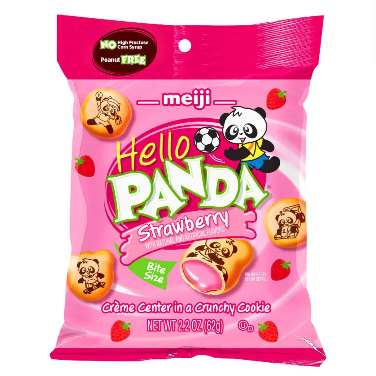 HELLO PANDA COOKIE, STRAWBERRY 2.20oz