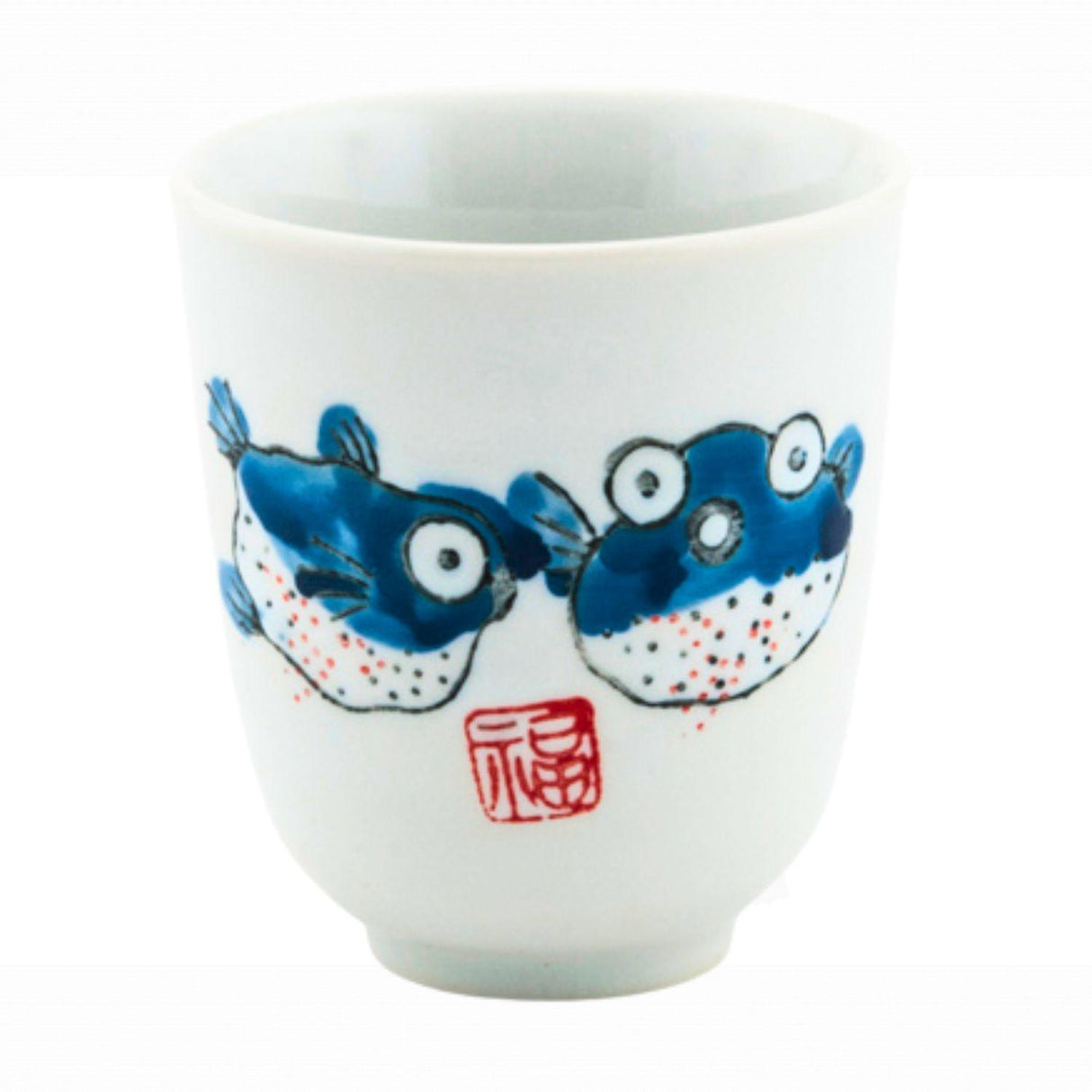 PUFFER FISH 3"H TEACUP 6OZ