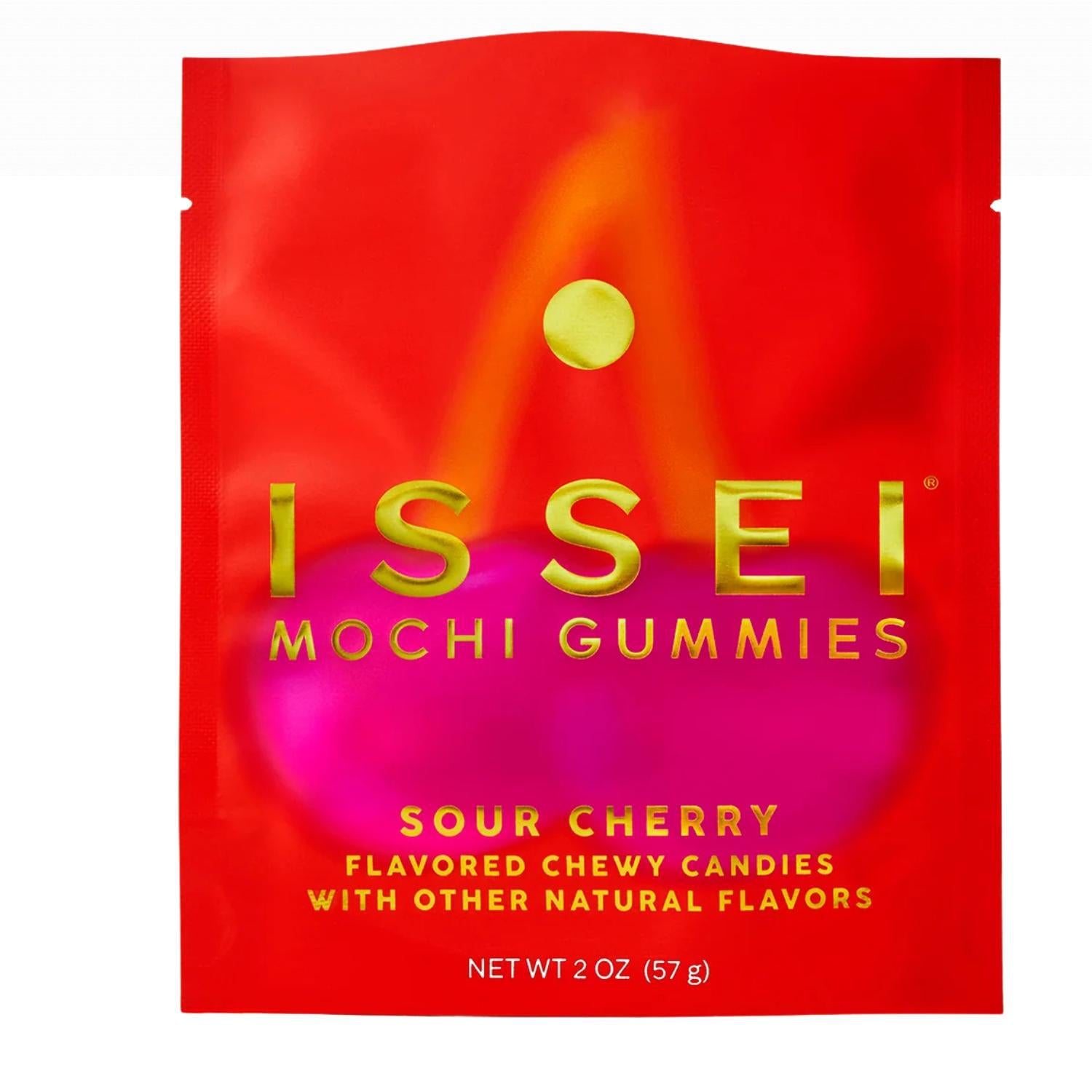 ISSEI MOCHI GUMMIES SOUR CHERRY 2OZ/57G