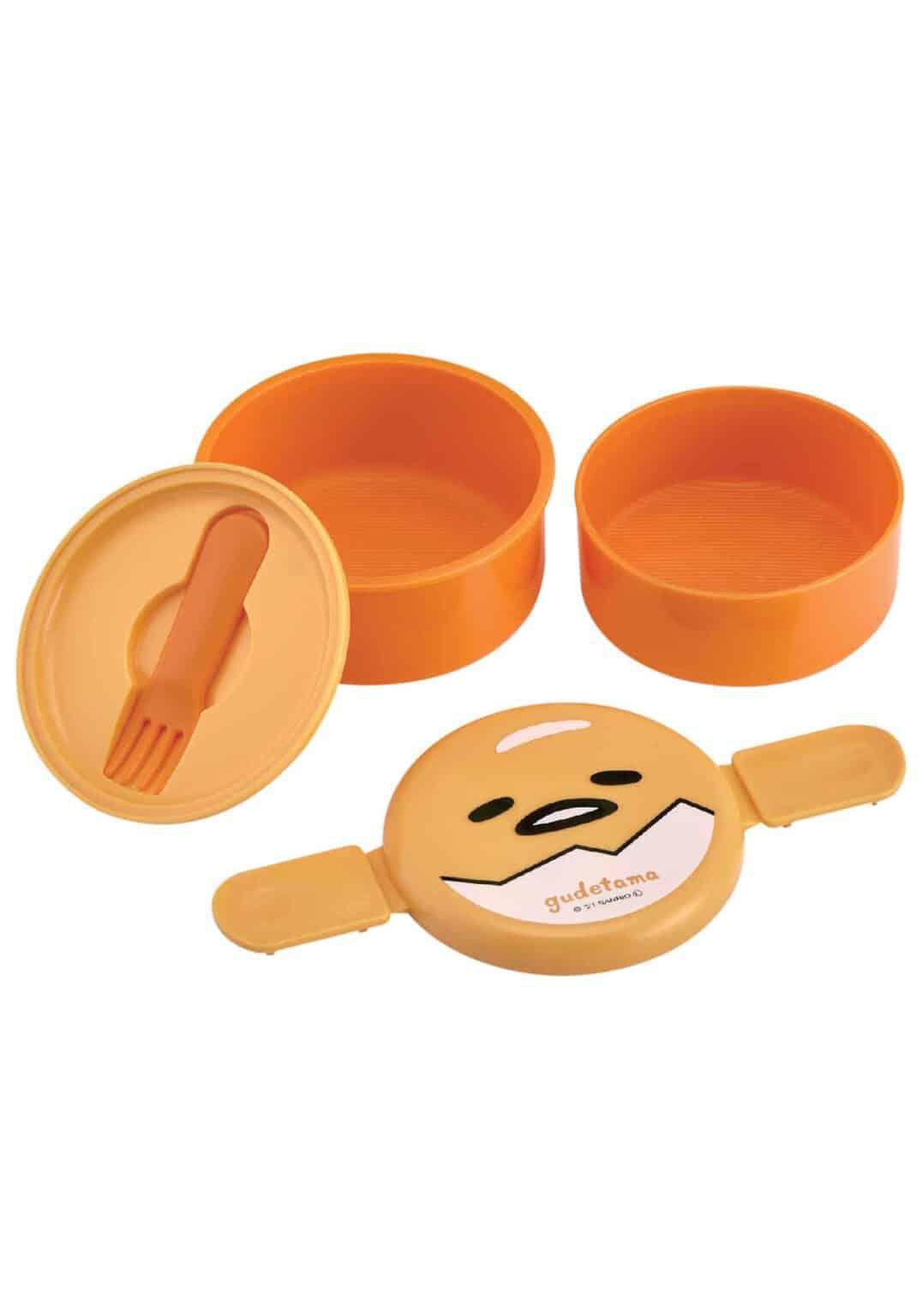 GUDETAMA ROUND BENTO LUNCH BOX 16.91OZ 500ML