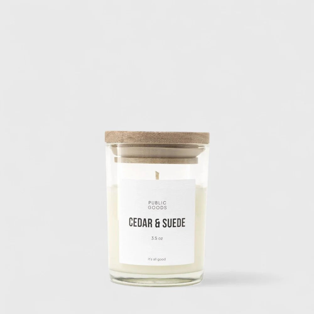 Cedar & Suede Soy Candle