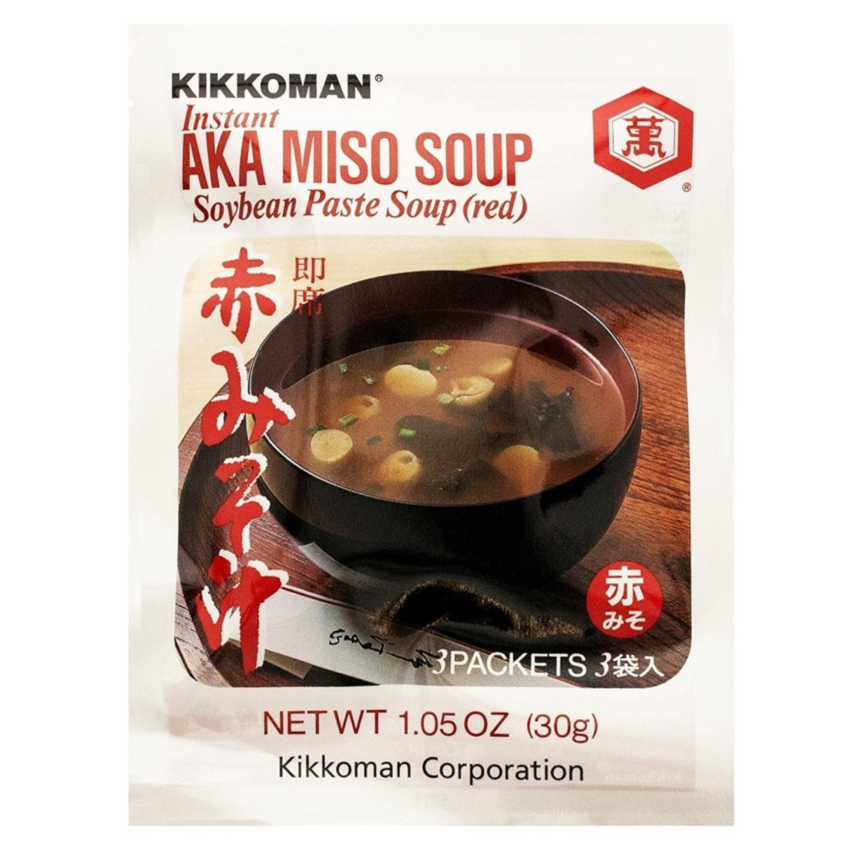 KKM INSTANT AKA MISO SOUP 1.05OZ/30G - GOHAN Market