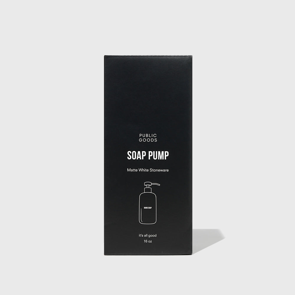 Stoneware Hand Soap Dispenser