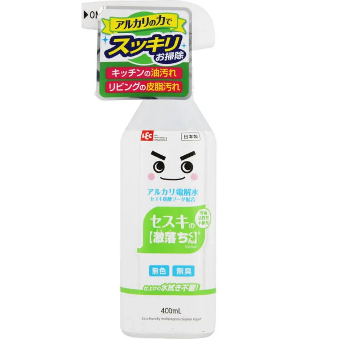 LEC GEKIOCHI SESQUI CLEANING LIQUID 400ML
