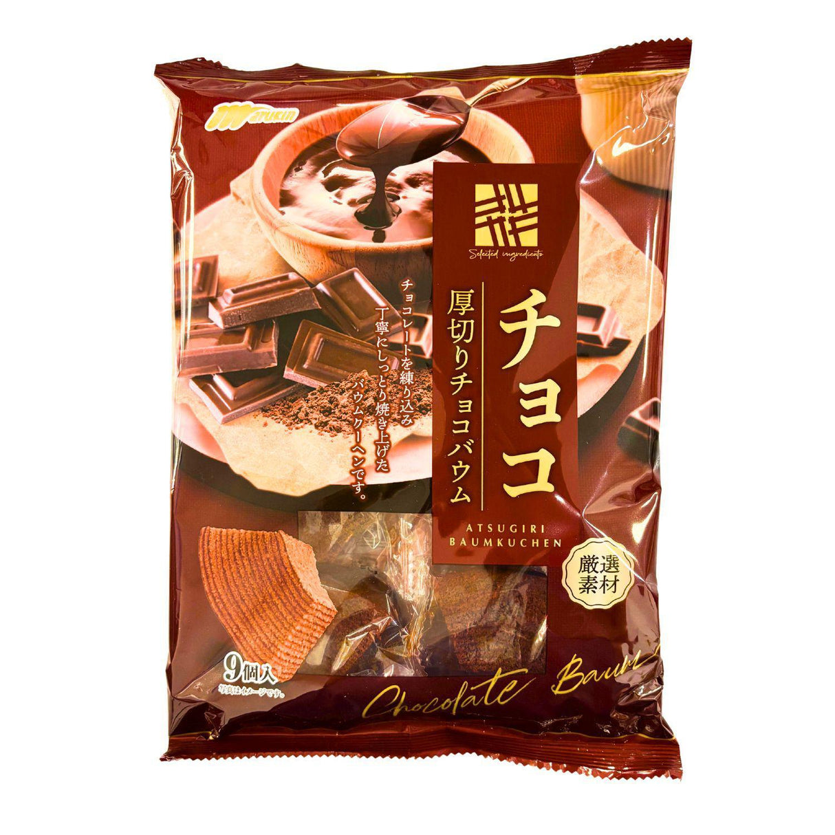 THICK SLICE CHOCO BAUM MARUKIN 6.34OZ/180G