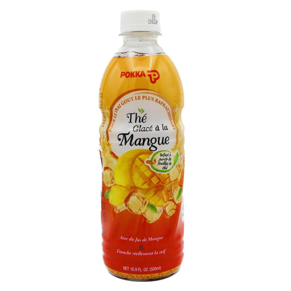 POKKA ICE MANGO TEA PET 500ML - GOHAN Market