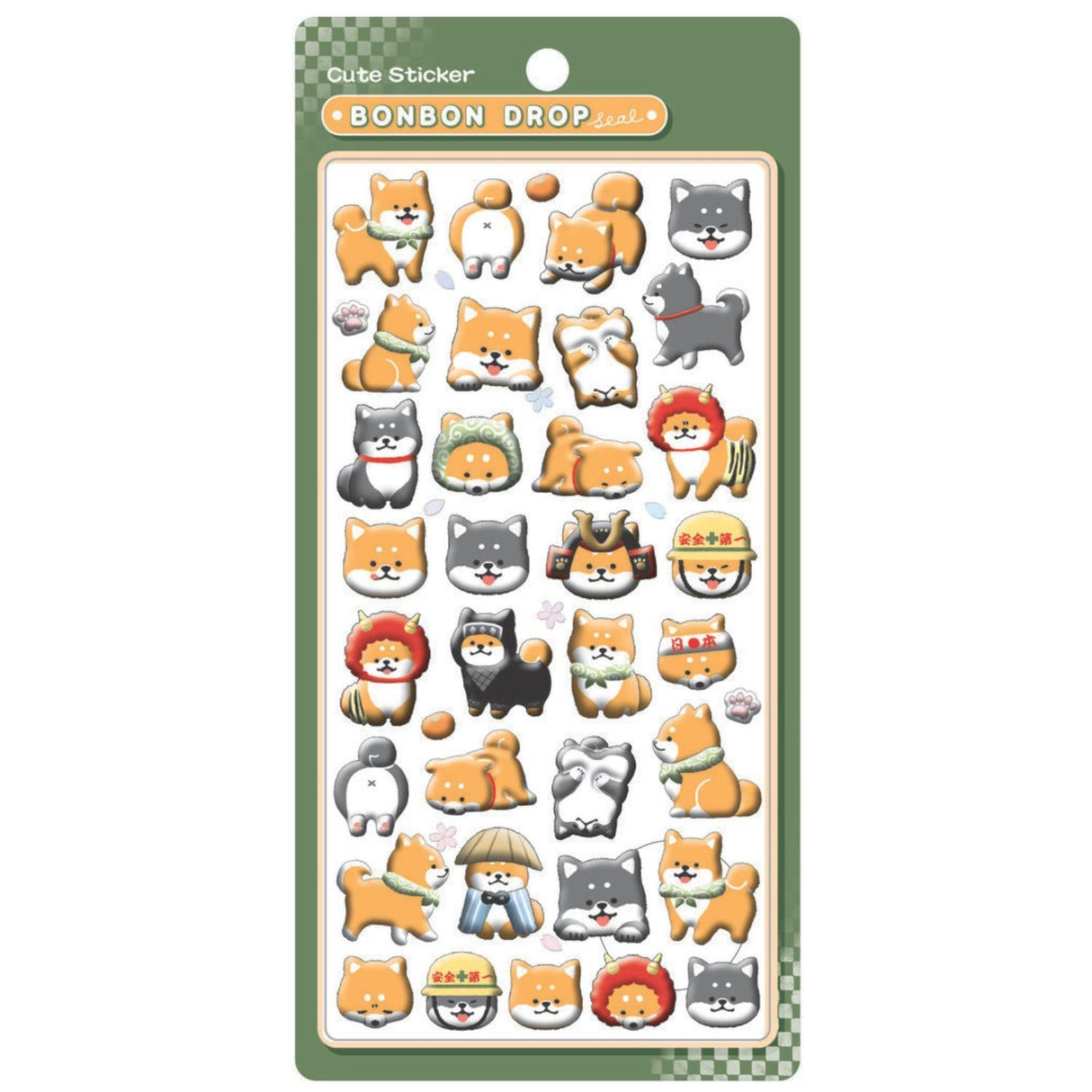 WA BON BON SHIBAINU STICKERS