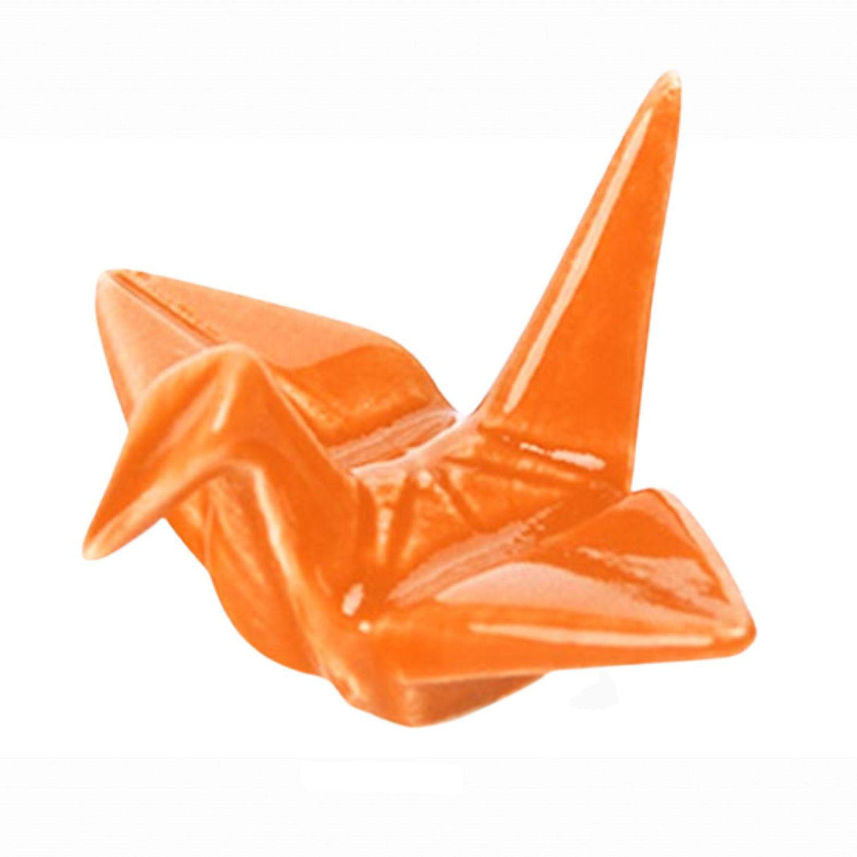 2"L CHOPSTICK REST CRANE ORANGE