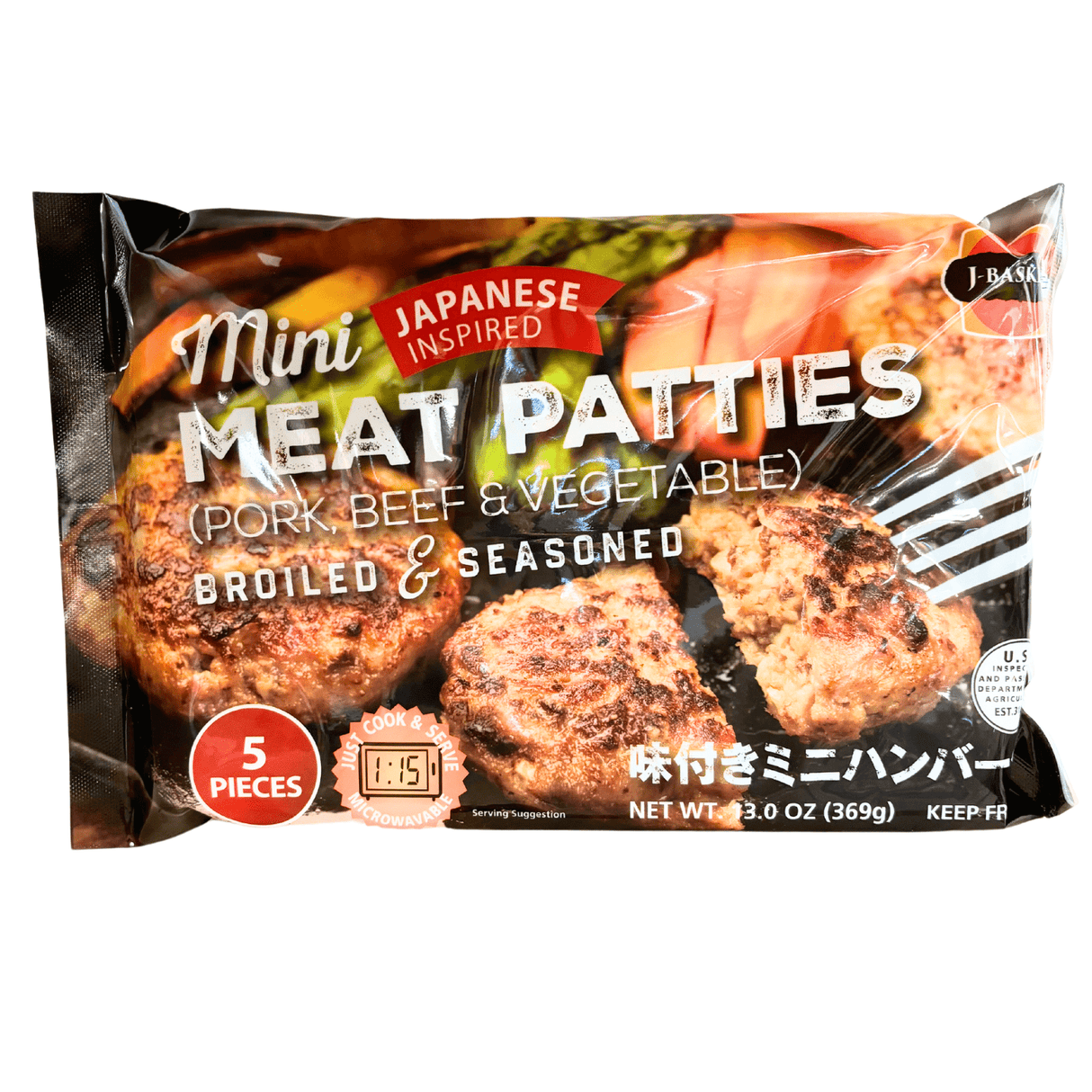 JB MINI MEAT PATTIES 5P