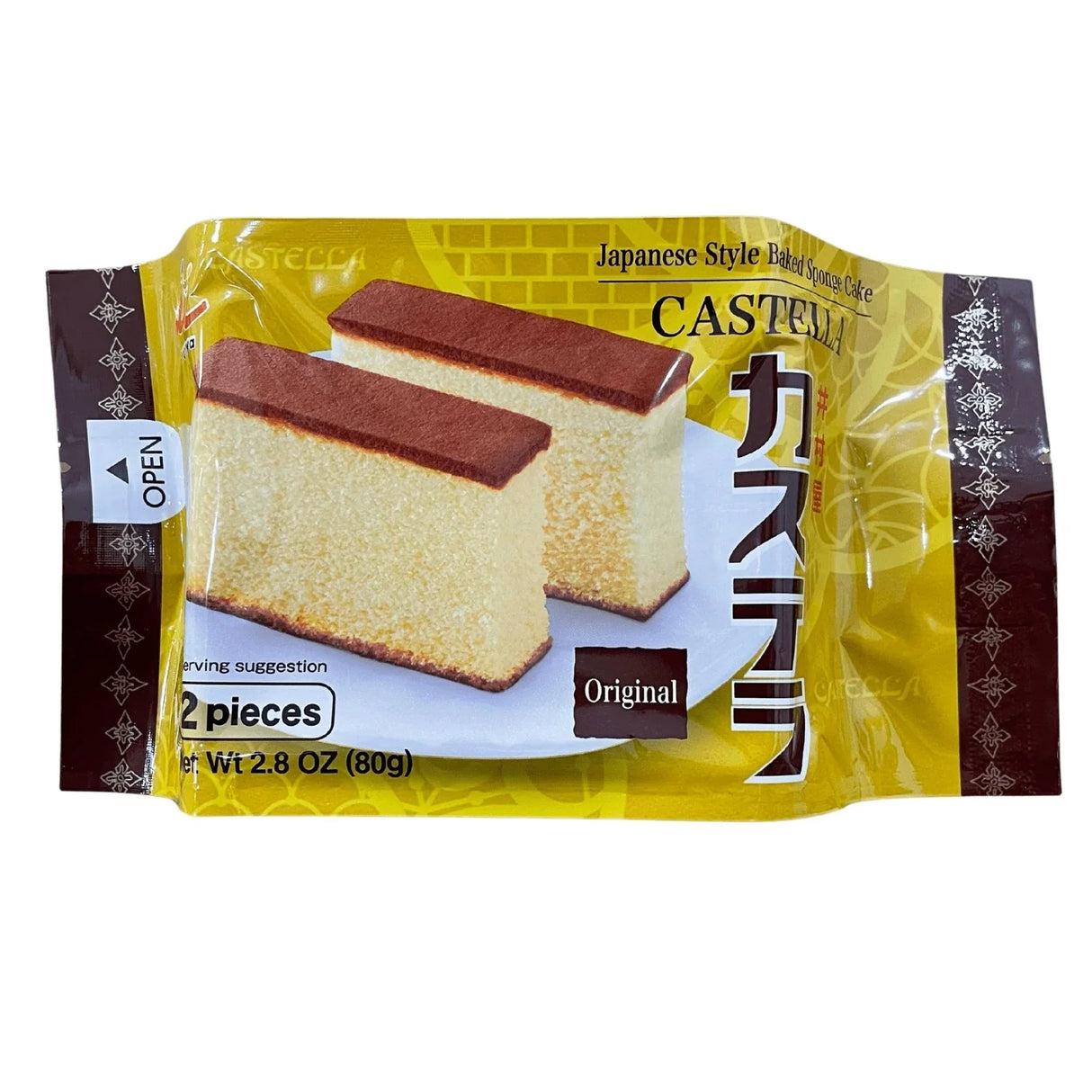IMURAYA CASTELLA ORIGINAL 2PC 2.8OZ/80G
