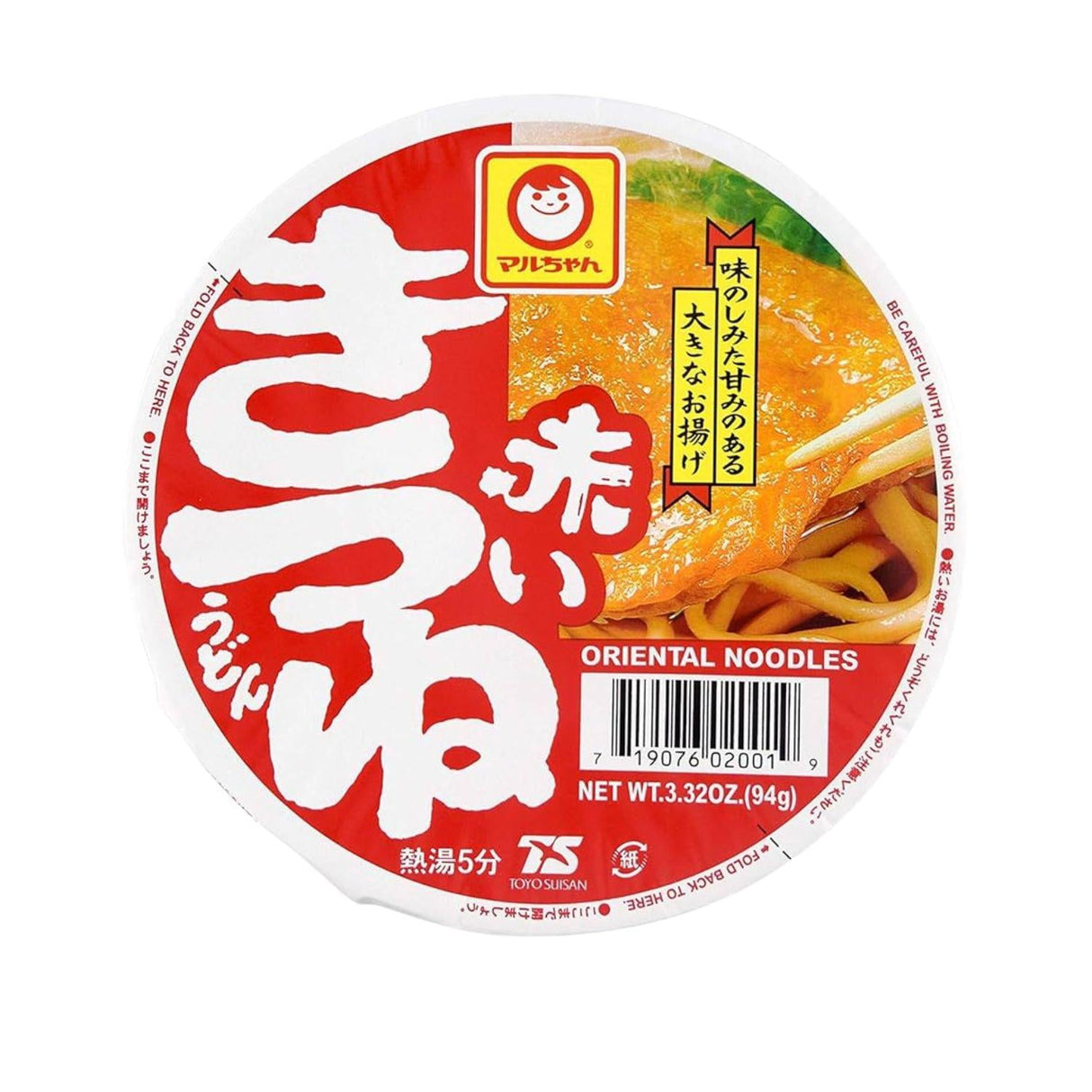 AKAI KITSUNE UDON NOODLE 3.32OZ(94G)