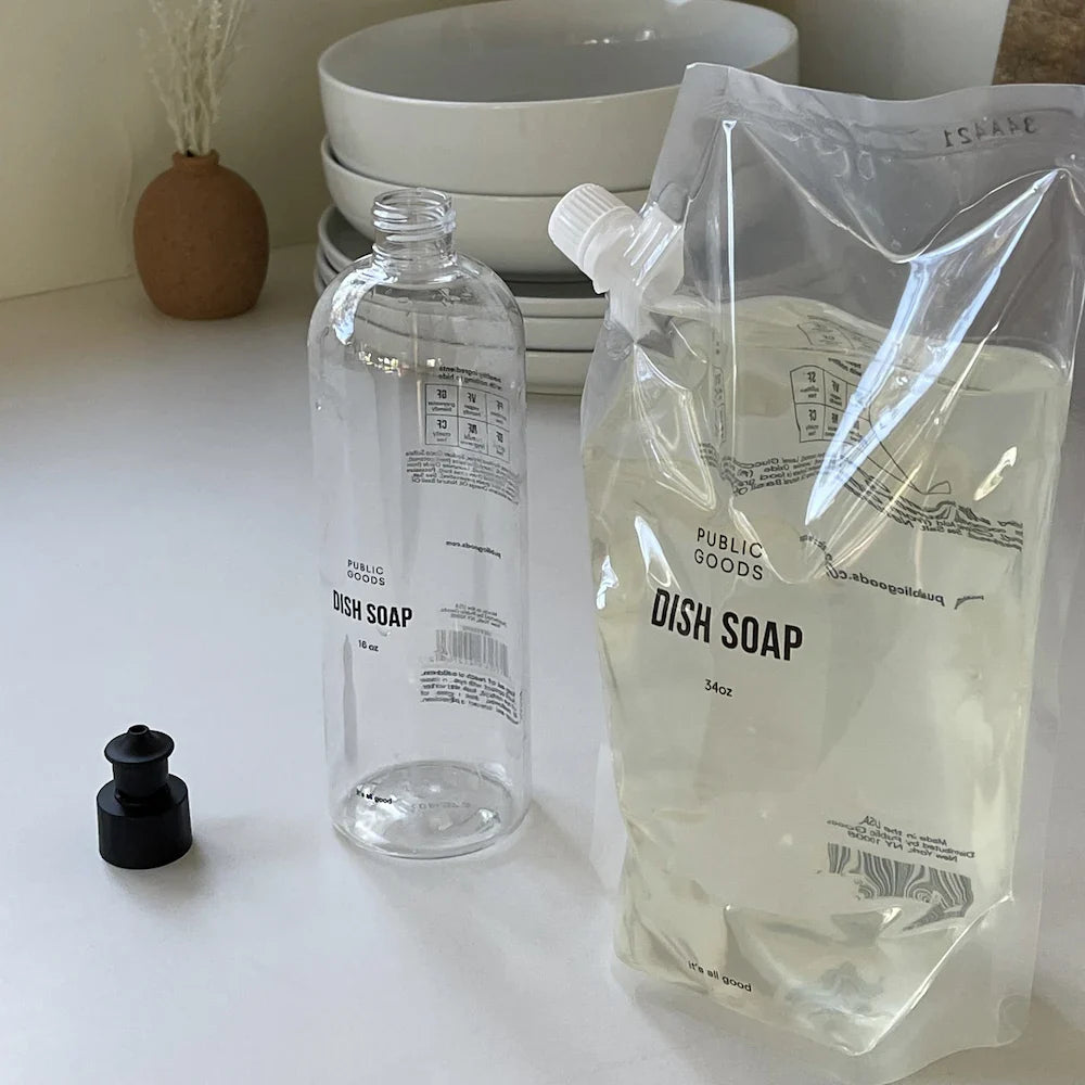 Mandarin Basil Dish Soap Refill
