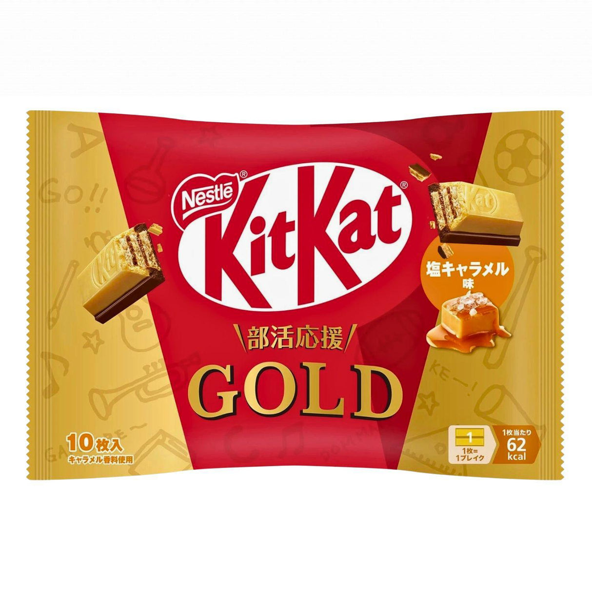 NESTLE KITKAT GOLD SALT CARAMEL 4.47OZ
