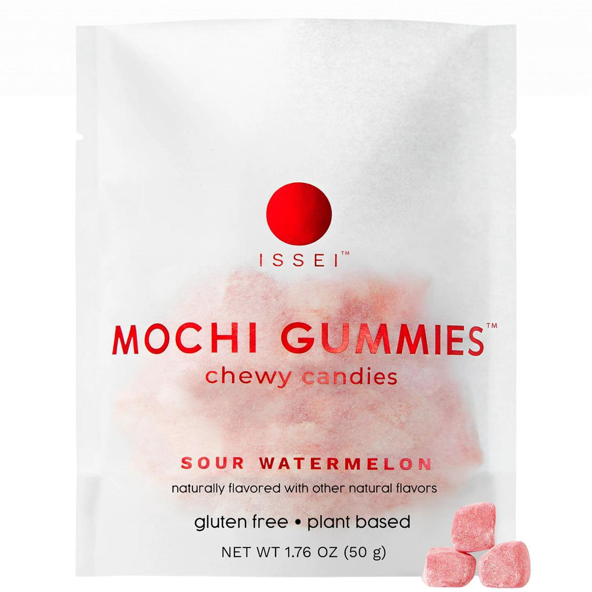 ISSEI MOCHI GUMMIES SOUR WATERMELON 2OZ/57G
