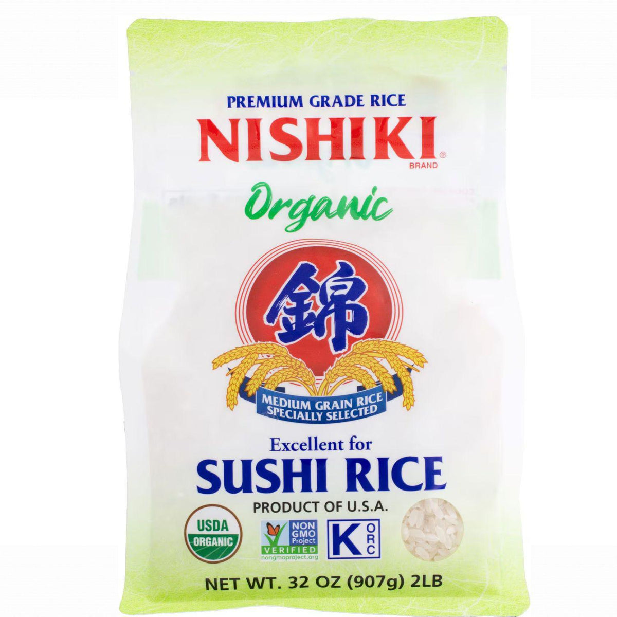 NISHIKI ORGANIC PREMIUM RICE 2LB/907G – GOHAN Market
