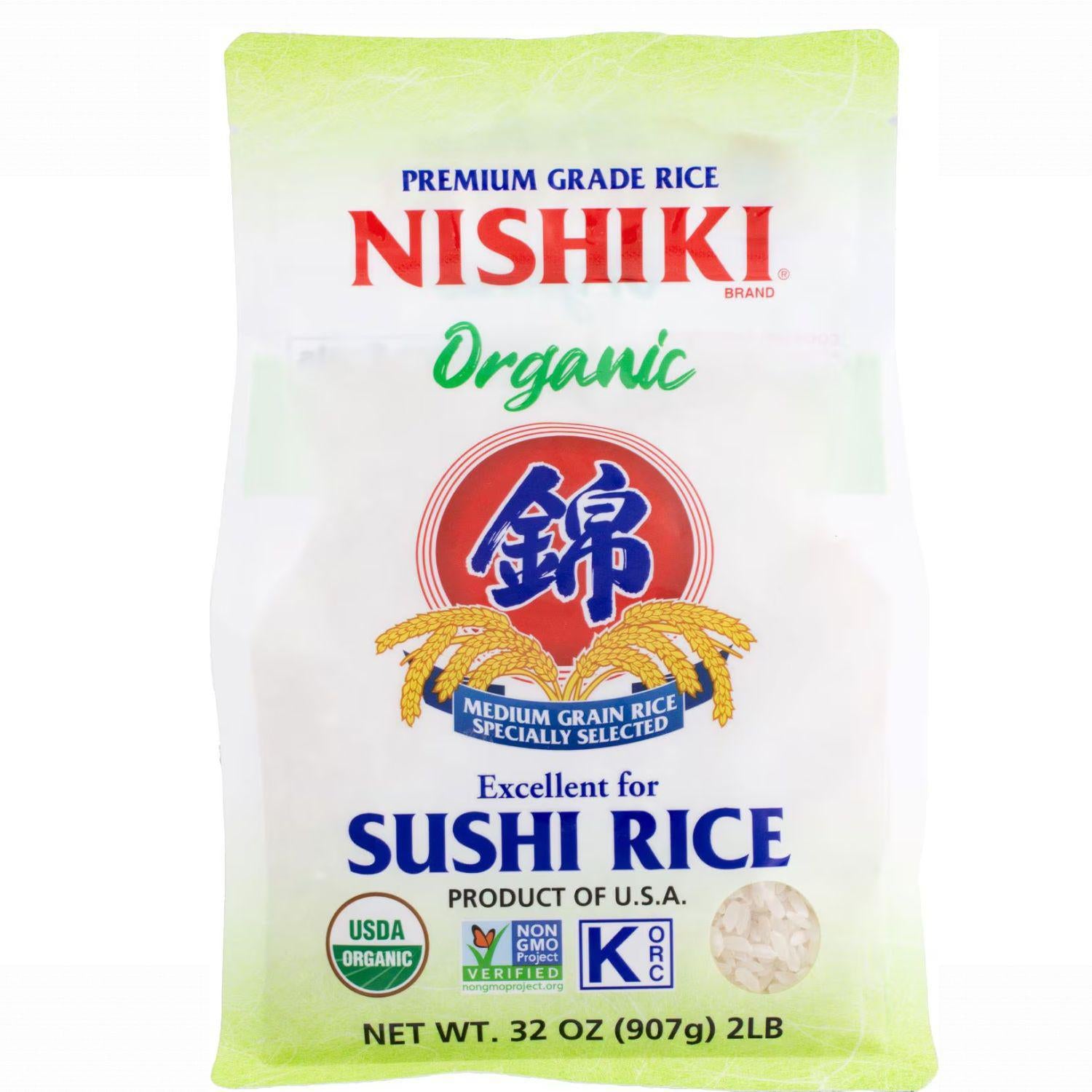 NISHIKI ORGANIC PREMIUM RICE 2LB/907G