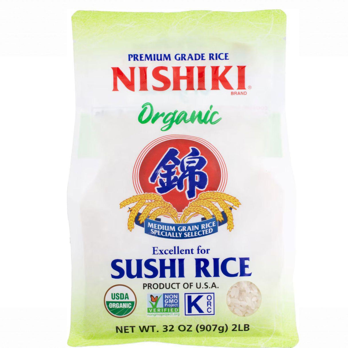 NISHIKI ORGANIC PREMIUM RICE 2LB/907G