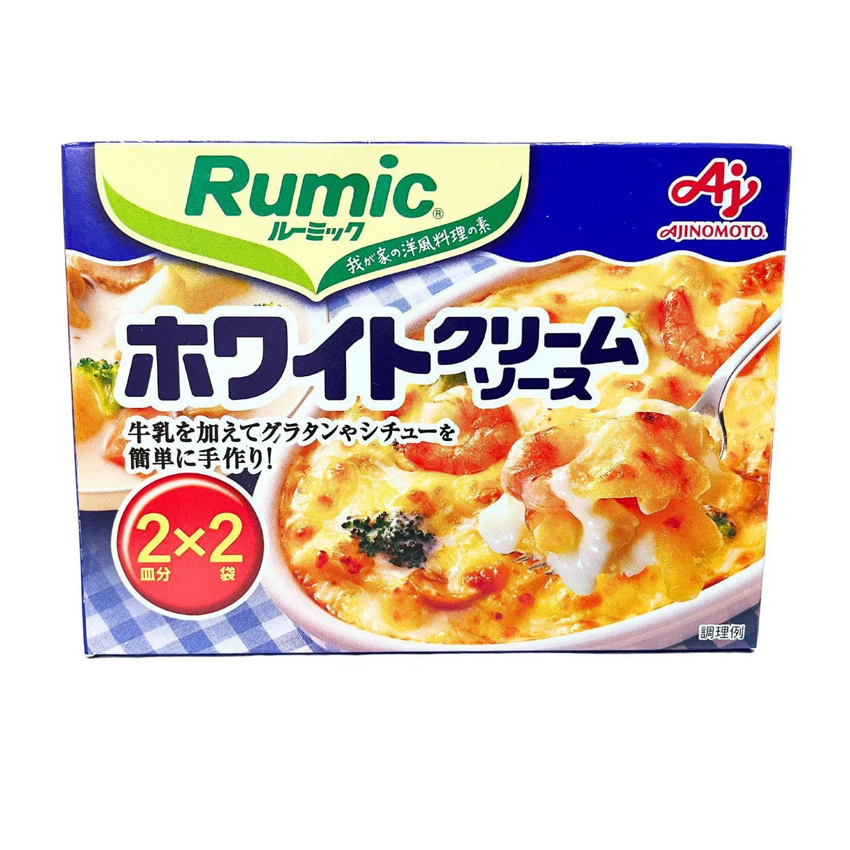 AJINOMOTO WHITE CREAM SAUCE ROUX MIX 1.6OZ/48G - GOHAN Market