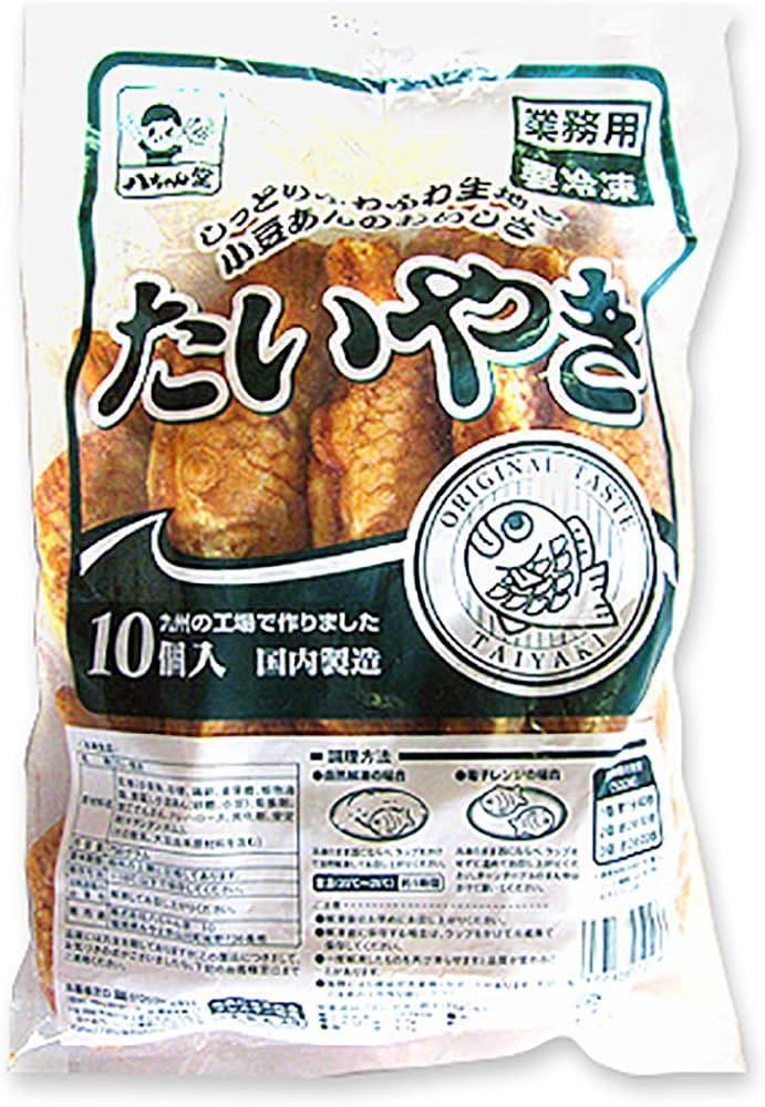 HACHAN 10P TAIYAKI WHEAT CAKE 26.4OZ