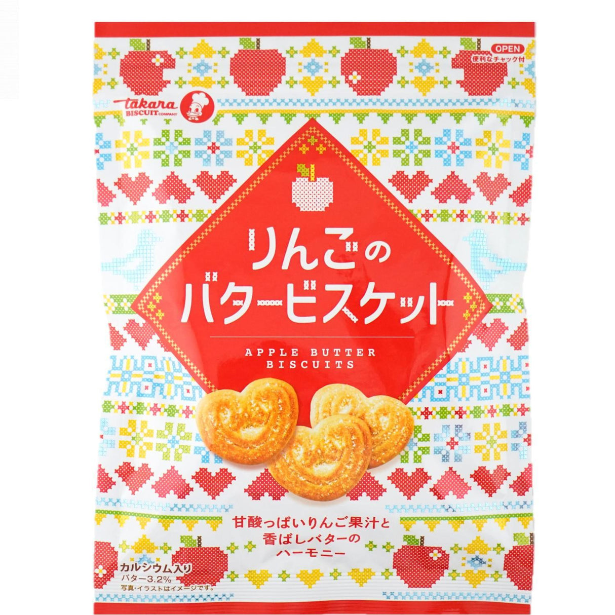 TAKARA SEIKA APPLE BUTTER BISCUIT 4.05OZ