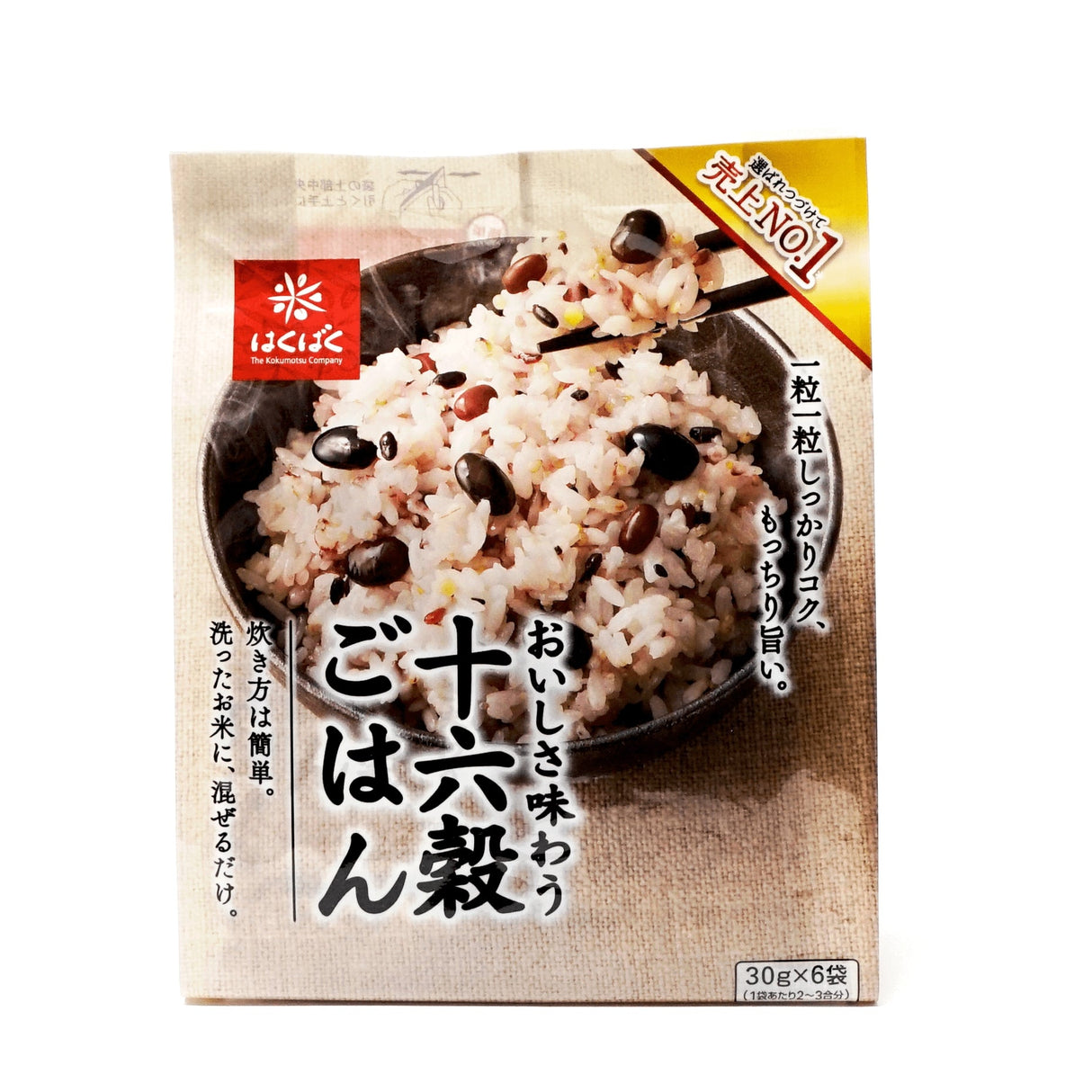 HAKUBAKU JYUROKKOKU GOHAN 30G X 6BAGS 6.35OZ/180G