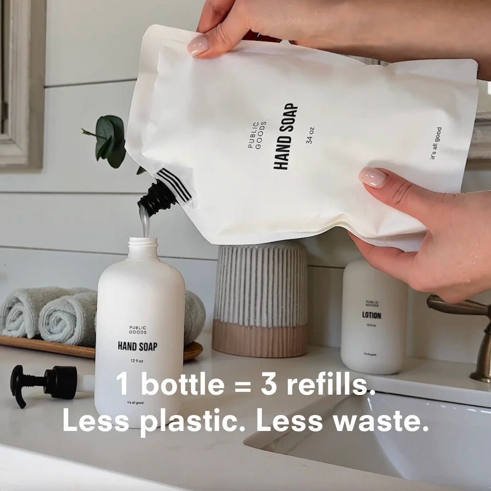 Hand Soap & Refill Set